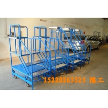 移動登高梯，倉庫登高車
